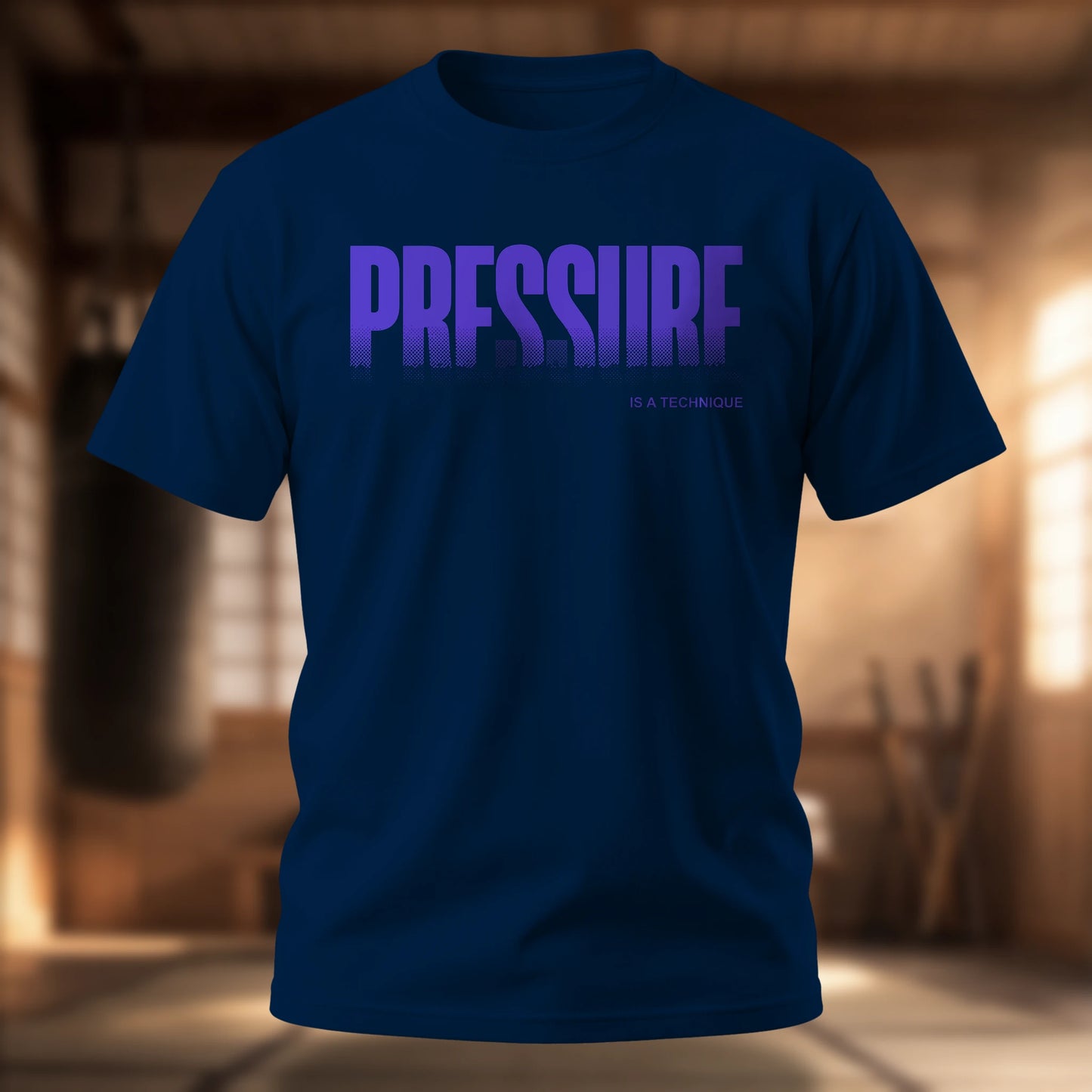 Pressure Is A Technique T-Shirt — Funny BJJ Grappling Tee