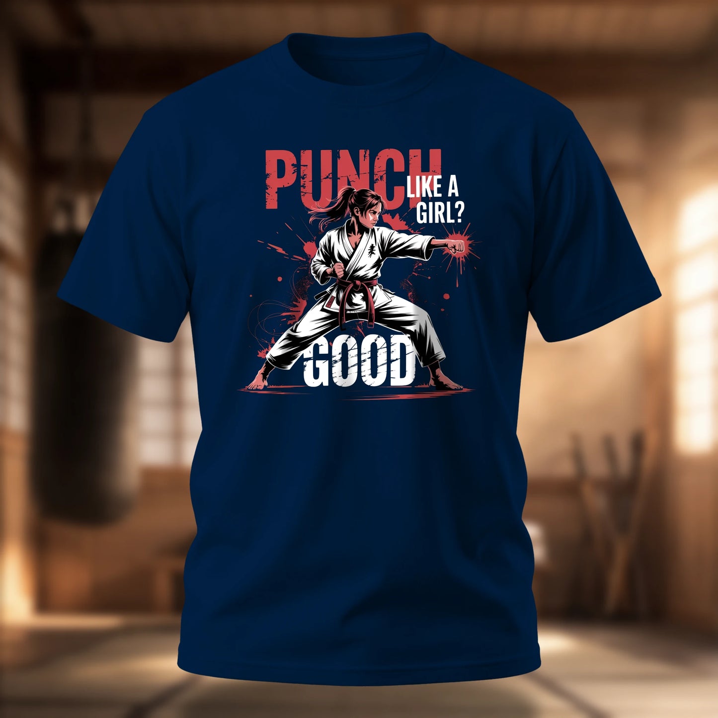Punch Like a Girl - Splatter