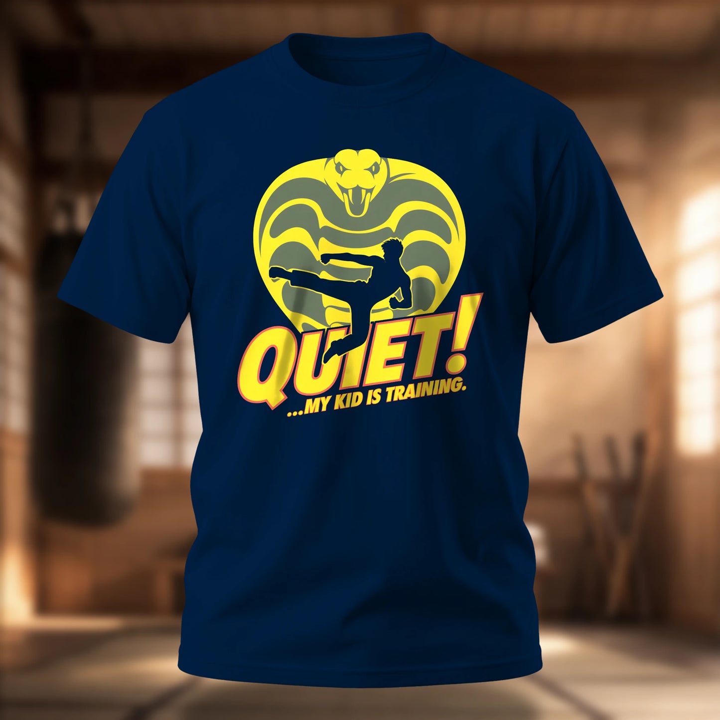 Quiet! My Kid Is Training