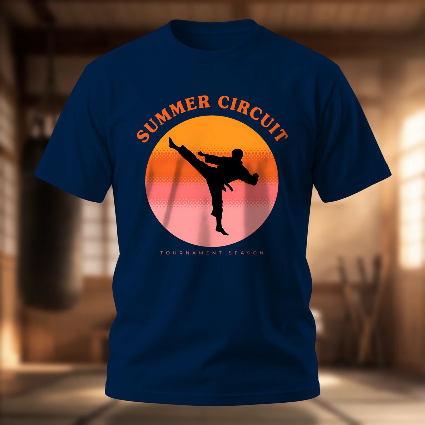 Summer Circuit T-Shirt — Sunset Kick Martial Arts Tee
