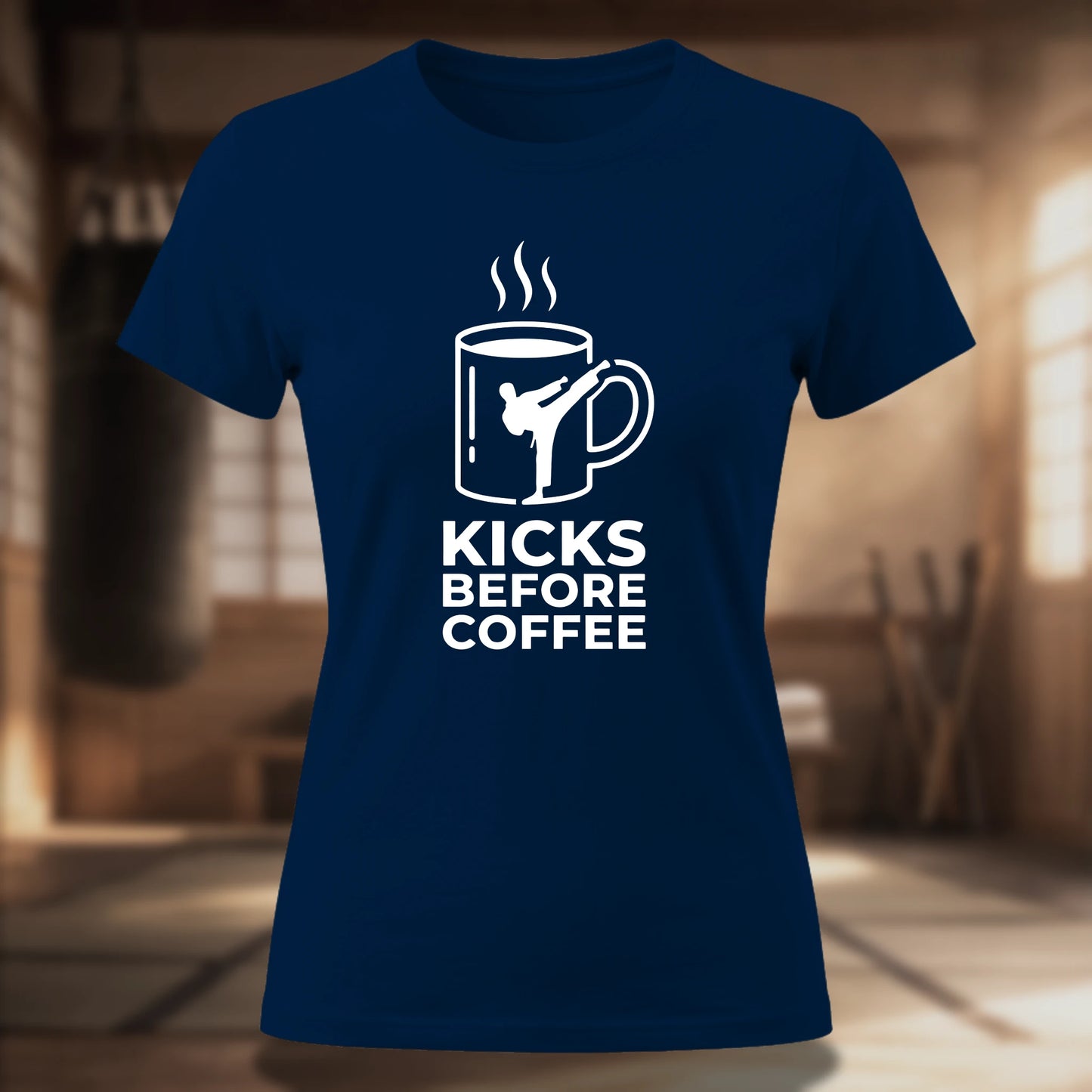 Kicks Before Coffee Women's Tee