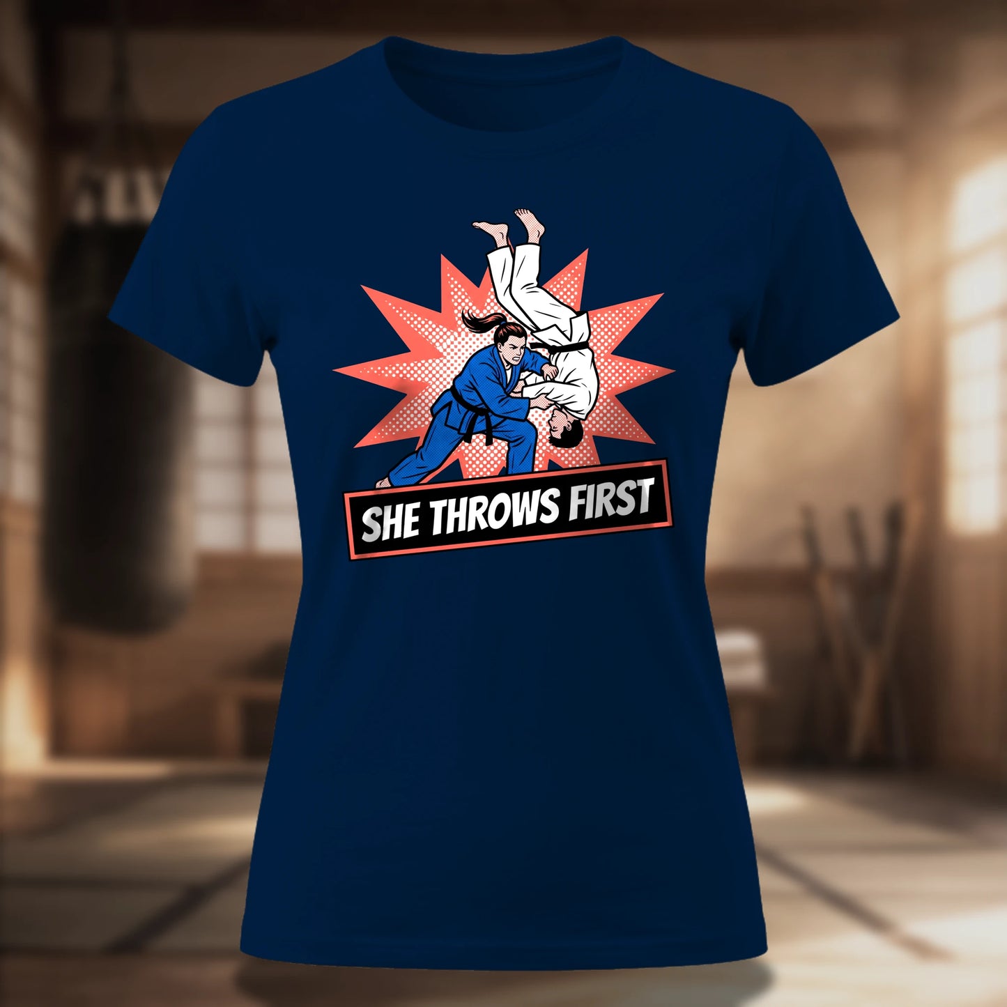 She Throws First