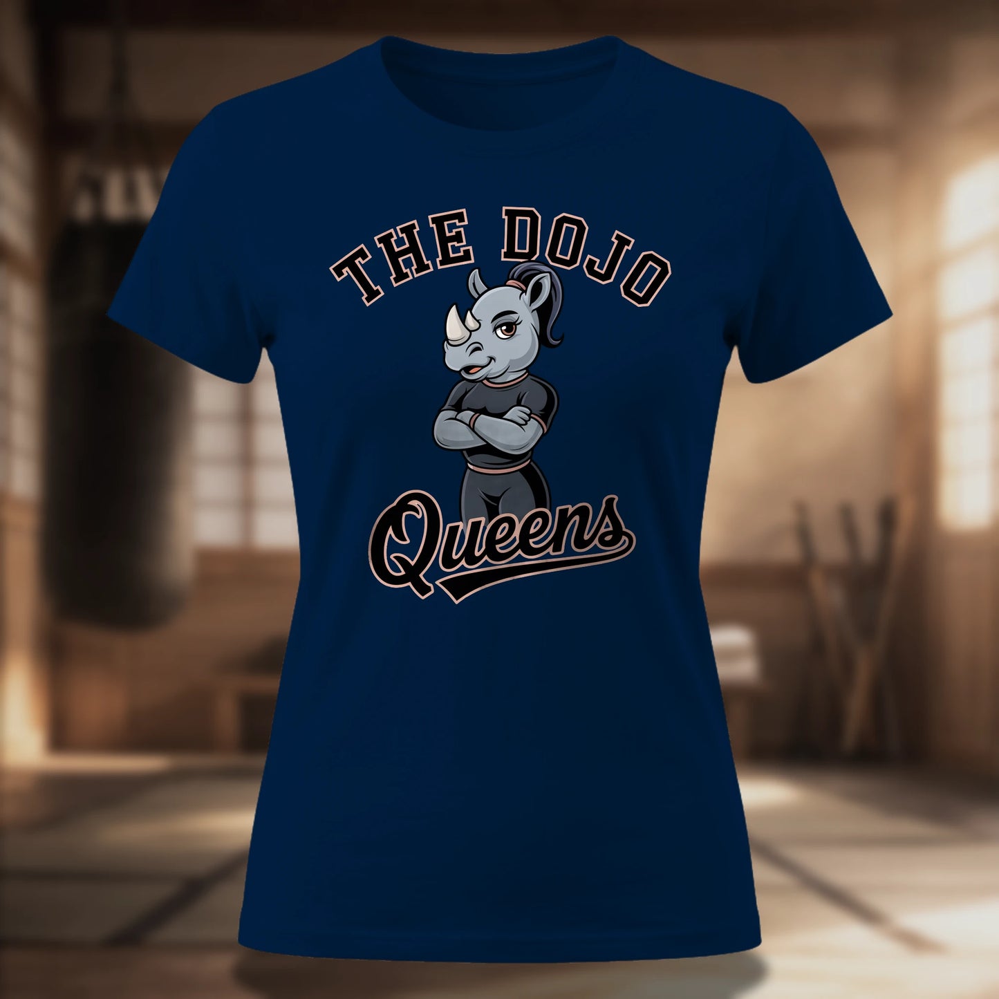 Her Dojo Her Rules Women's T-Shirt | Martial Arts Tee for Women