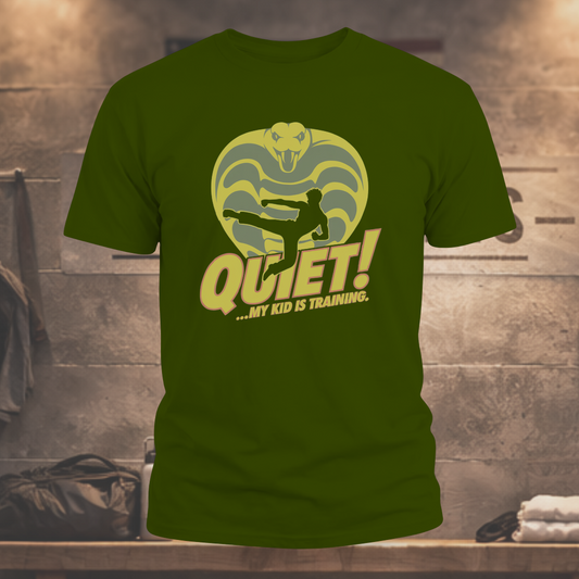 Quiet! My Kid Is Training