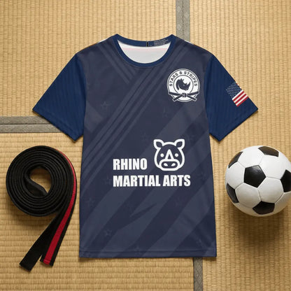 Stars & Stripes FC Soccer Jersey — USA Martial Arts All-Over Print Sport Tee