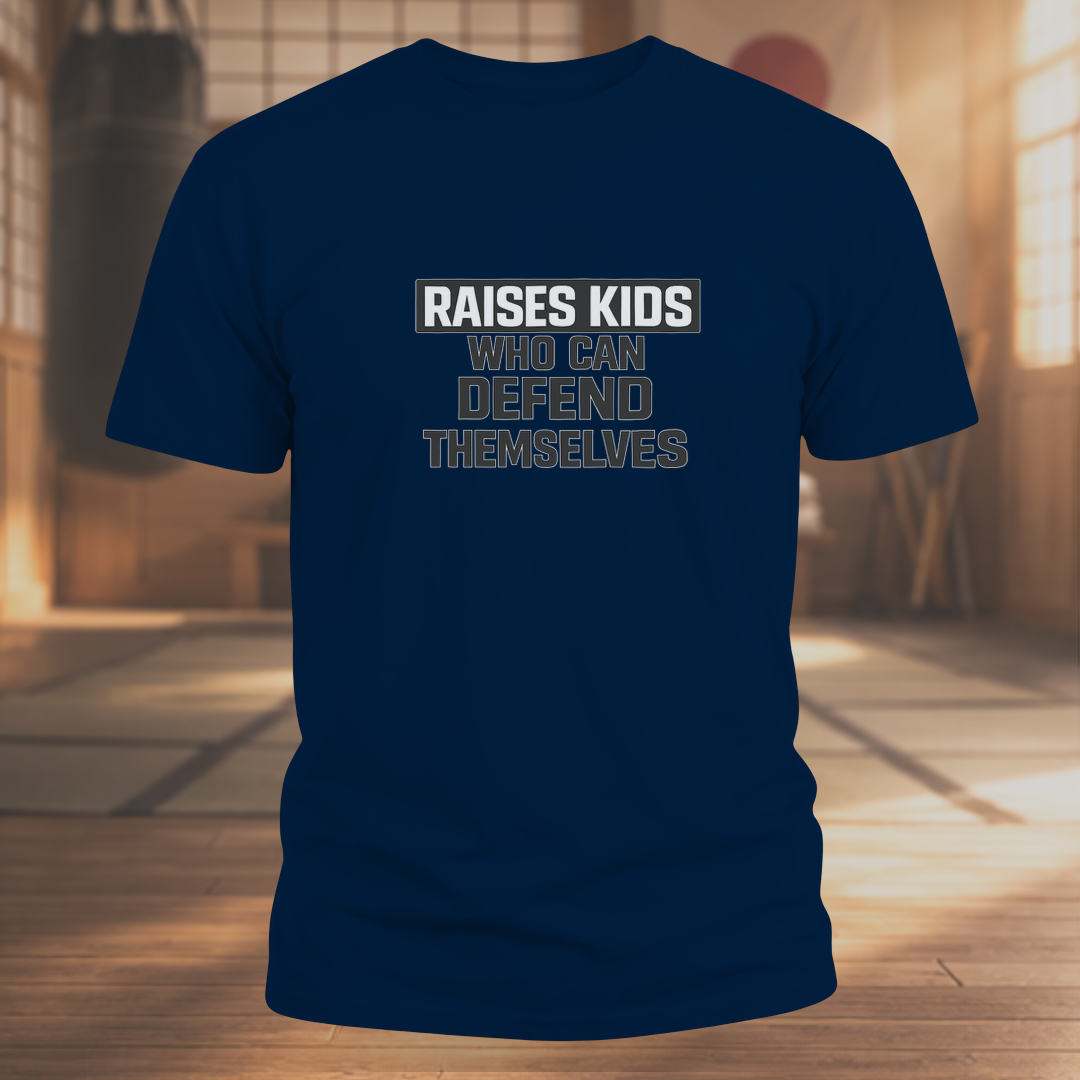 Raises Kids Who Can Defend Themselves