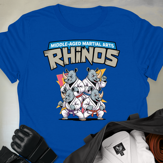 Middle-Aged Martial Arts Rhinos
