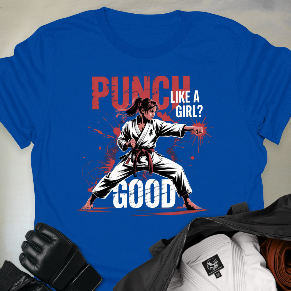 Punch Like A Girl - Splatter