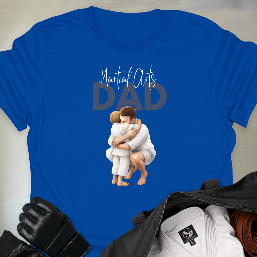 Martial Arts Dad Watercolor