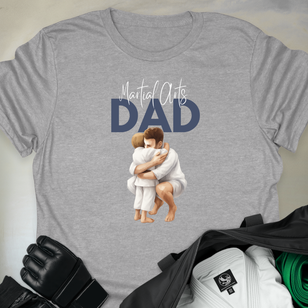 Martial Arts Dad Watercolor