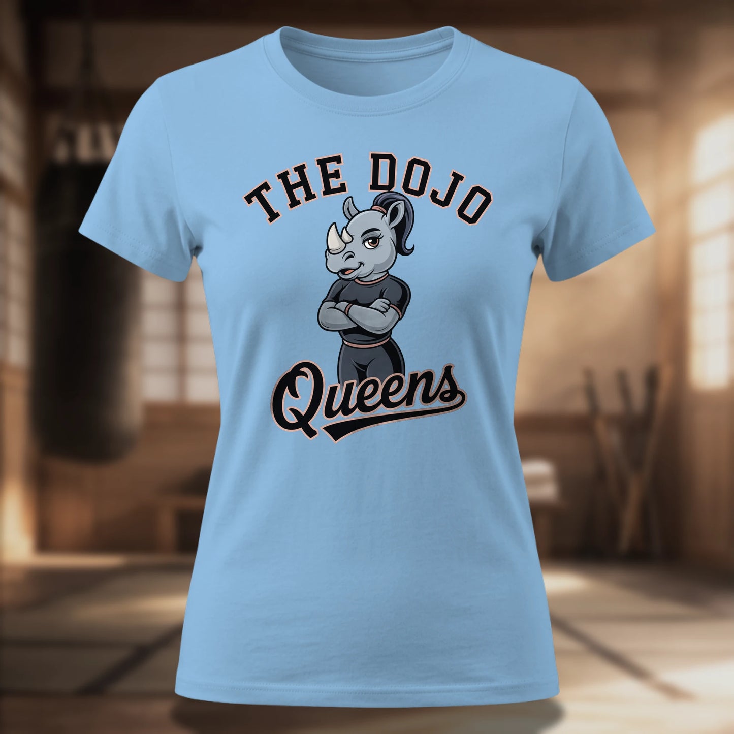 Her Dojo Her Rules Women's T-Shirt | Martial Arts Tee for Women