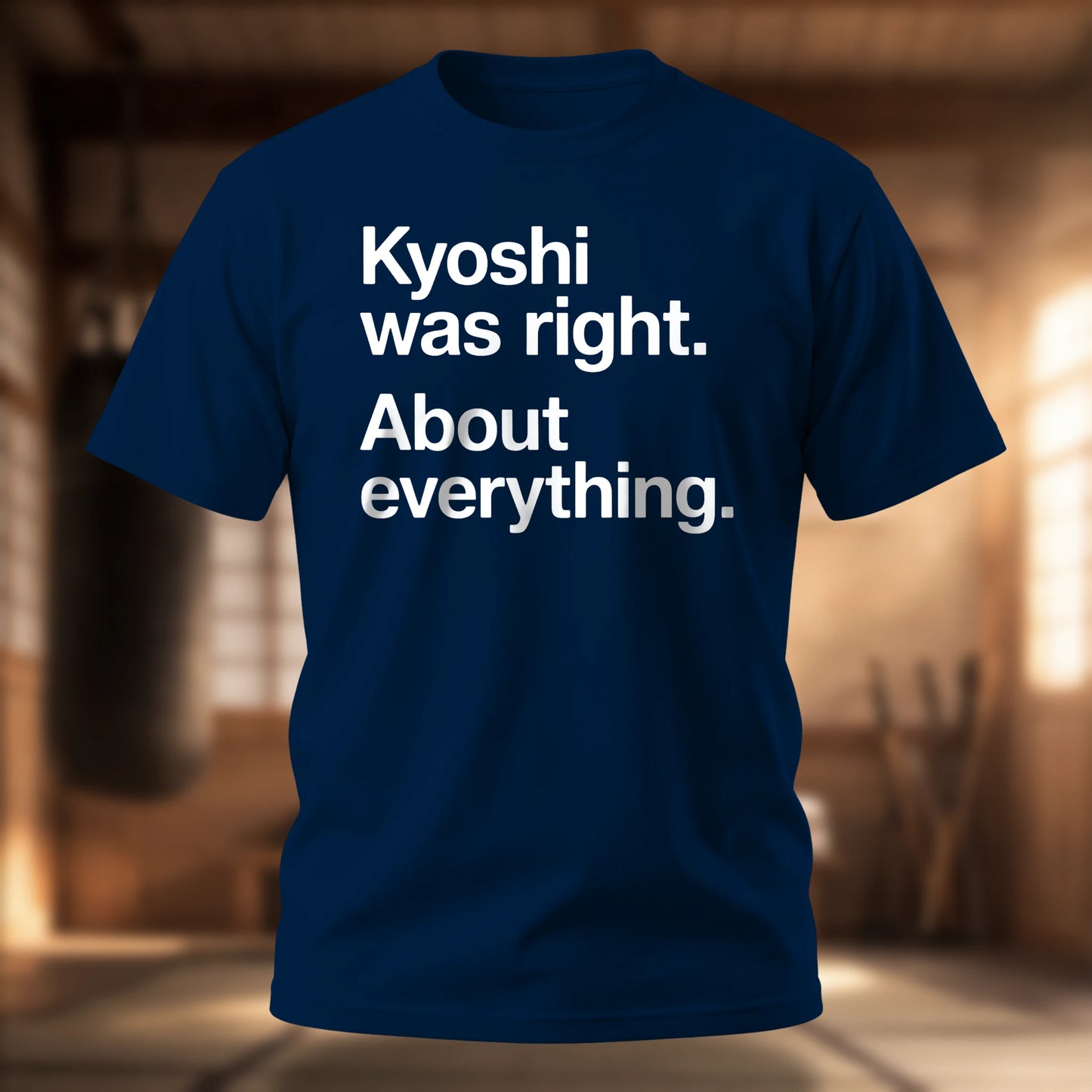 Kyoshi was right.