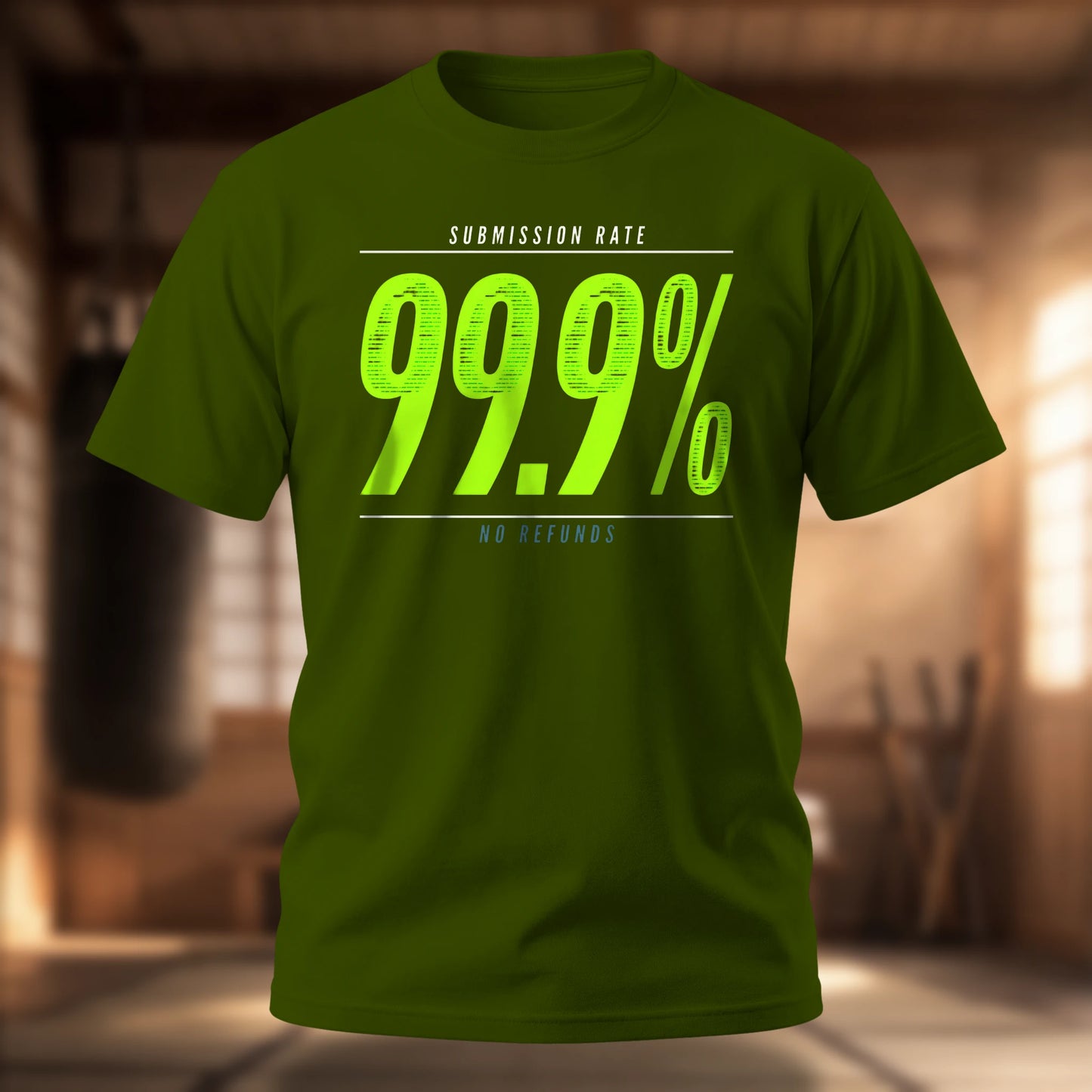 Submission Rate 99.9% T-Shirt | BJJ Grappling Tee