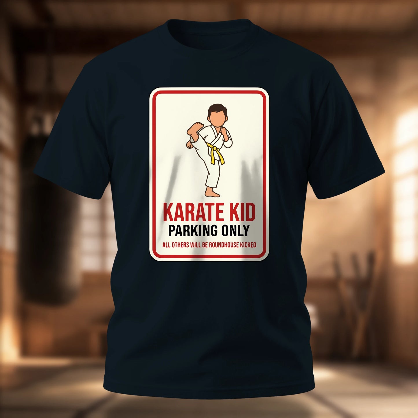 Karate Kid Parking Only