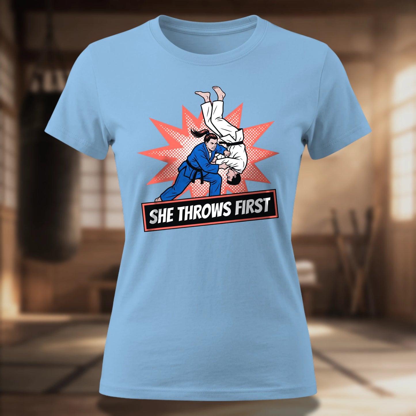 She Throws First