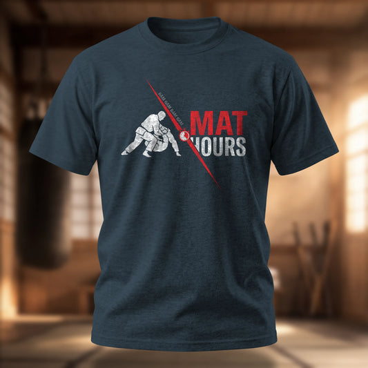 Mat Hours T-Shirt | Martial Arts Training Tee