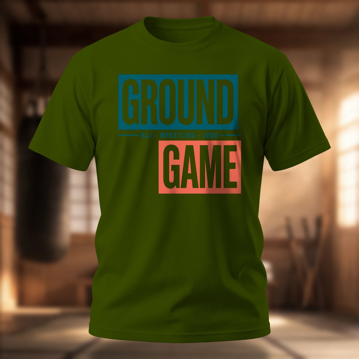 Ground Game T-Shirt | BJJ Grappling Tee