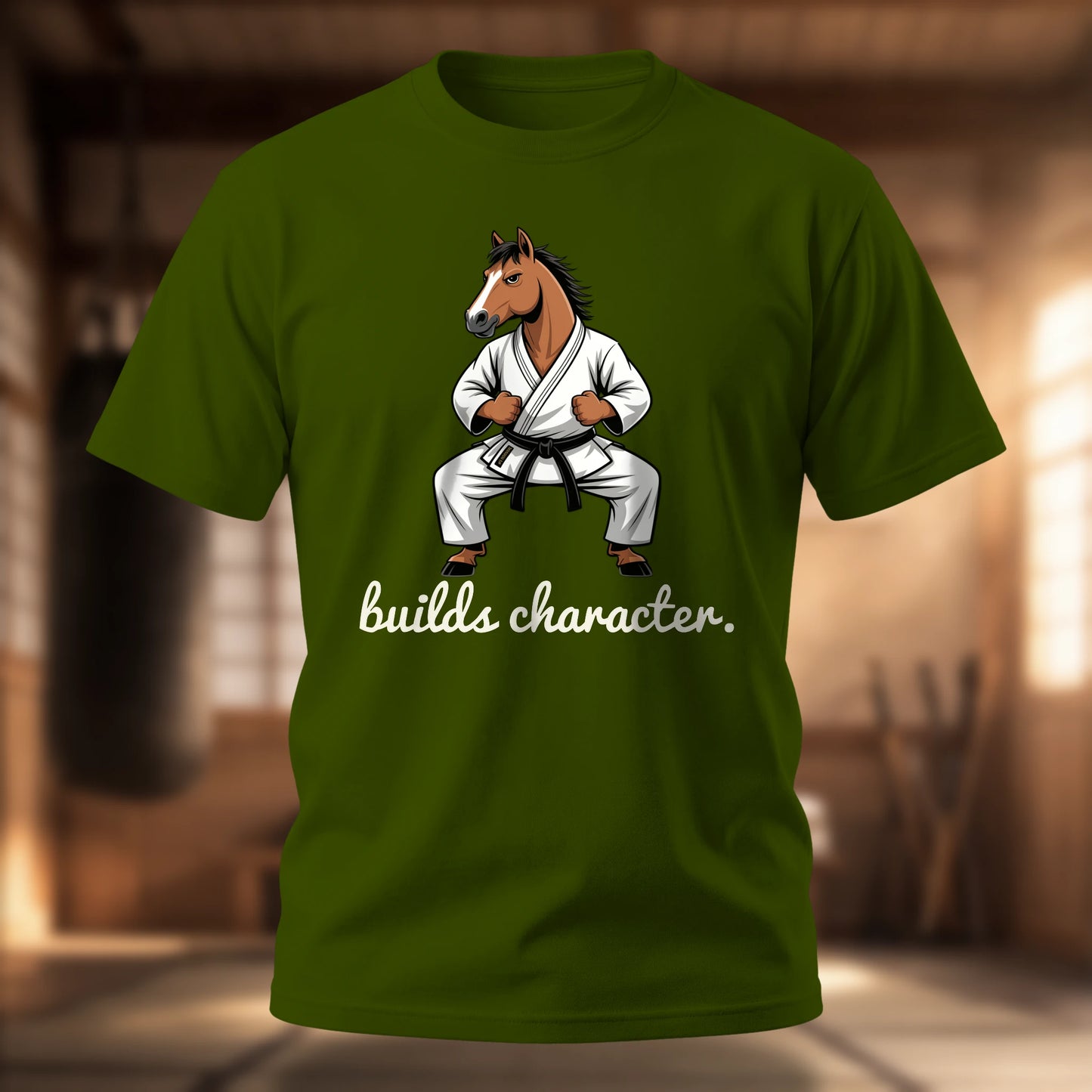Horse Stance Builds Character