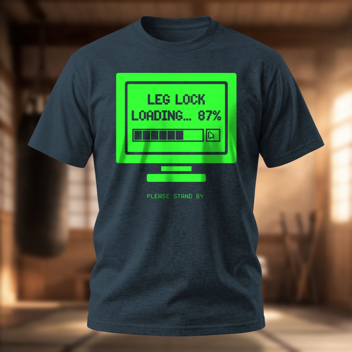 Leg Lock Loading T-Shirt | BJJ Grappling Tee
