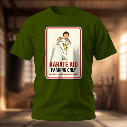Karate Kid Parking Only